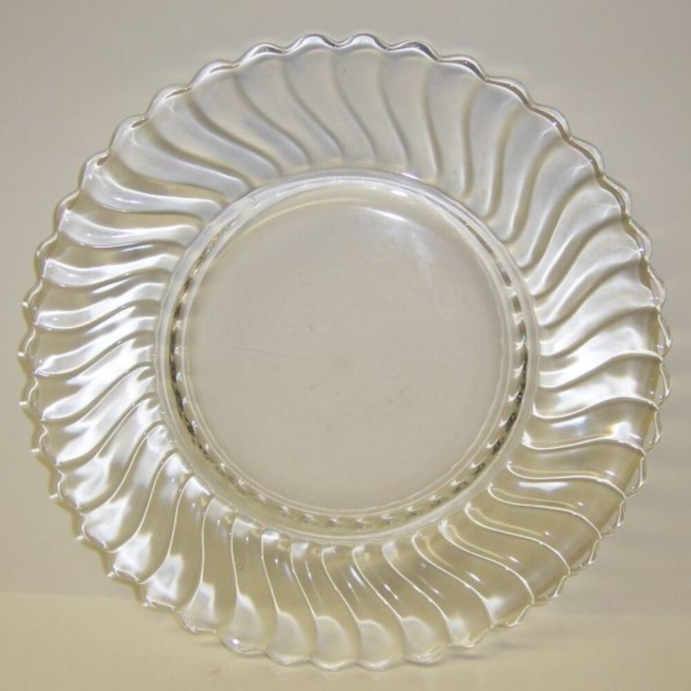 Fostoria Elegant Glass Crystal COLONY 9 1/4 Inch Dinner Plate